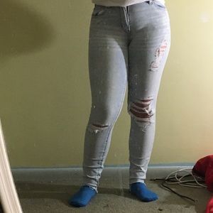 american eagle hi-rise jegging size 0 regular